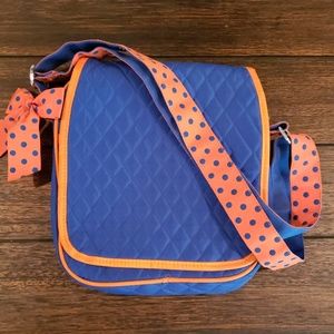 Belvah Orange and Blue/UF / Gators color purse/bag